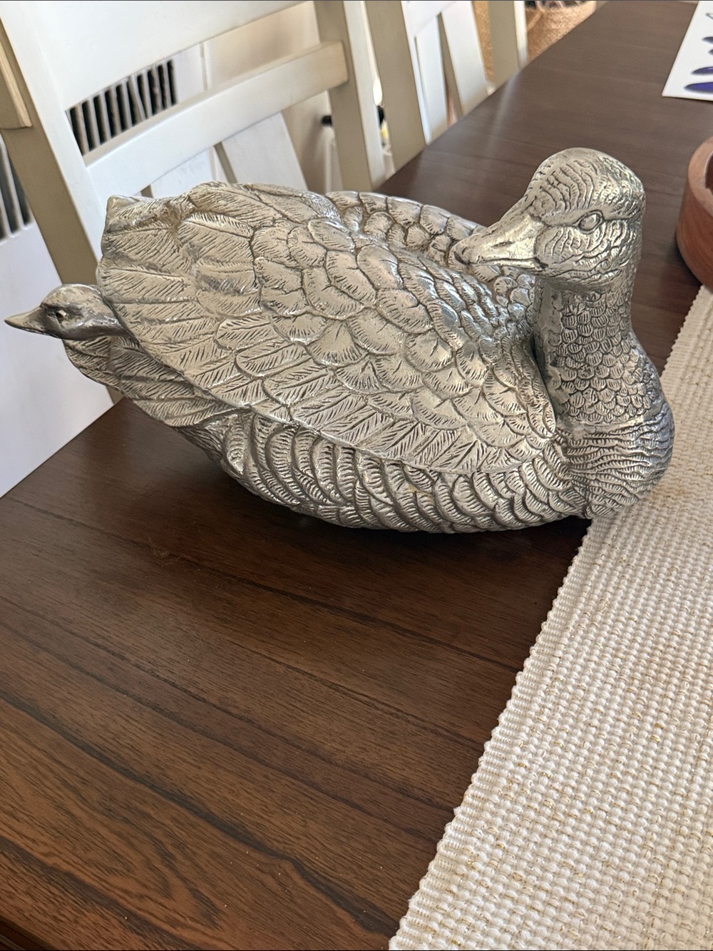Arthur Court Silver Duck